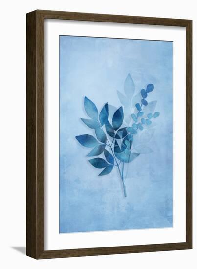 Tropical Night in Blue I-Andrea Haase-Framed Art Print