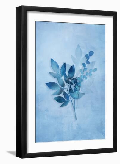 Tropical Night in Blue I-Andrea Haase-Framed Art Print