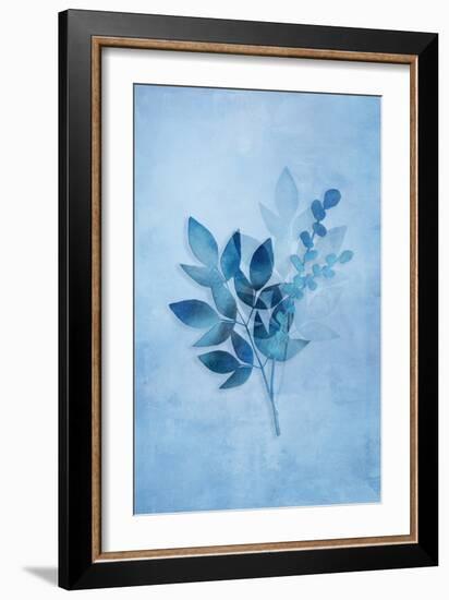 Tropical Night in Blue I-Andrea Haase-Framed Art Print