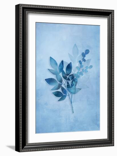 Tropical Night in Blue I-Andrea Haase-Framed Art Print