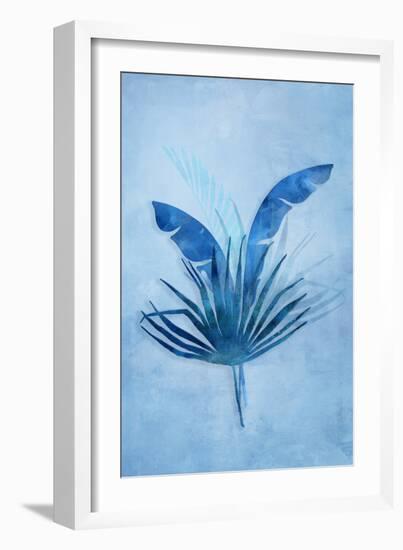 Tropical Night in Blue II-Andrea Haase-Framed Art Print