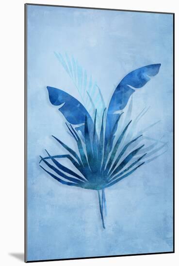 Tropical Night in Blue II-Andrea Haase-Mounted Art Print