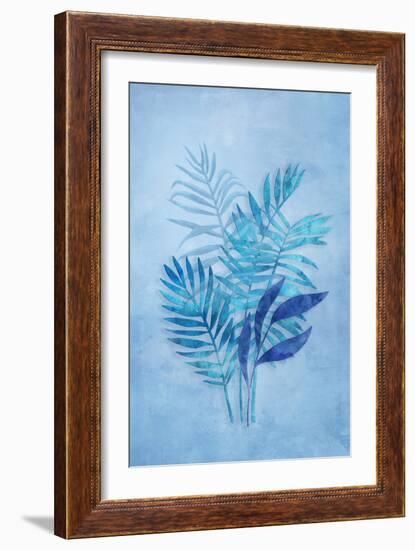 Tropical Night in Blue III-Andrea Haase-Framed Art Print