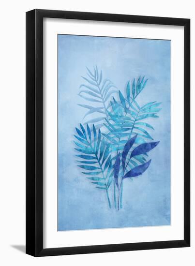 Tropical Night in Blue III-Andrea Haase-Framed Art Print