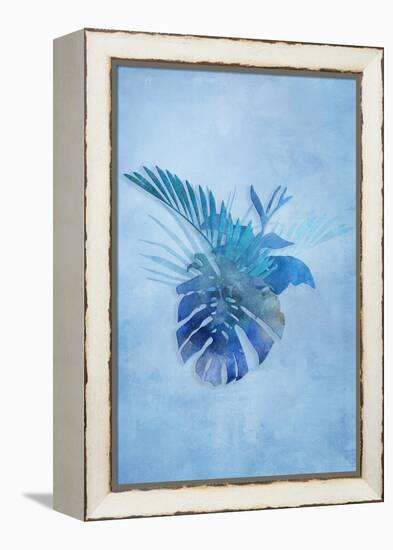 Tropical Night in Blue IV-Andrea Haase-Framed Stretched Canvas