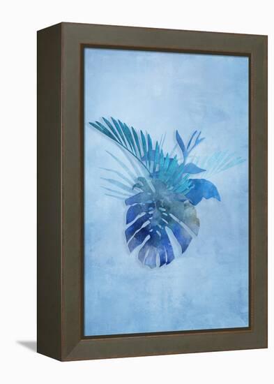 Tropical Night in Blue IV-Andrea Haase-Framed Stretched Canvas