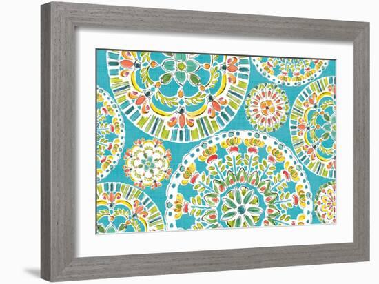 Tropical Oasis VIII-Daphne Brissonnet-Framed Art Print