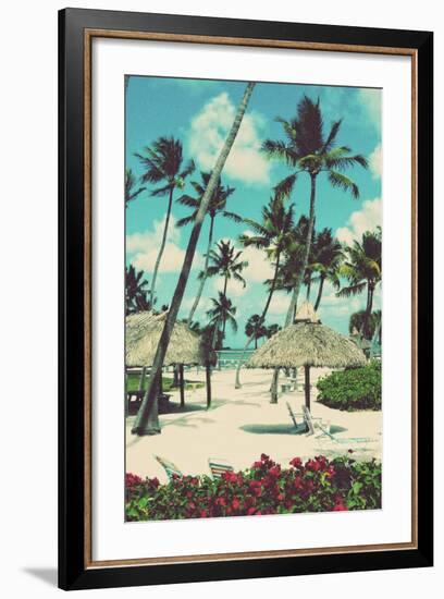 Tropical Oasis-Gail Peck-Framed Photo