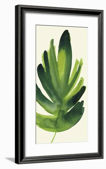 Tropical Palm Leaf I-Kim Johnson-Framed Art Print