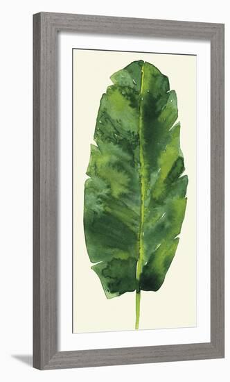 Tropical Palm Leaf III-Kim Johnson-Framed Art Print