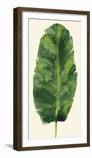 Tropical Palm Leaf III-Kim Johnson-Framed Art Print