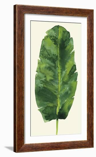 Tropical Palm Leaf III-Kim Johnson-Framed Art Print