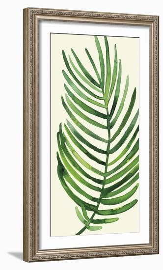 Tropical Palm Leaf IV-Kim Johnson-Framed Art Print