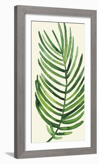 Tropical Palm Leaf IV-Kim Johnson-Framed Art Print
