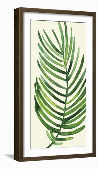 Tropical Palm Leaf IV-Kim Johnson-Framed Art Print