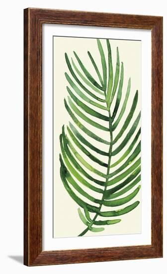 Tropical Palm Leaf IV-Kim Johnson-Framed Art Print