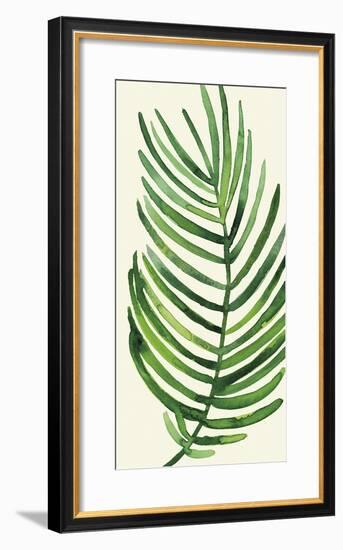 Tropical Palm Leaf IV-Kim Johnson-Framed Art Print