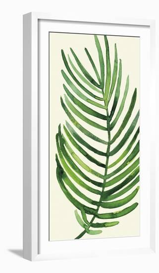 Tropical Palm Leaf IV-Kim Johnson-Framed Art Print