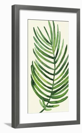 Tropical Palm Leaf IV-Kim Johnson-Framed Art Print