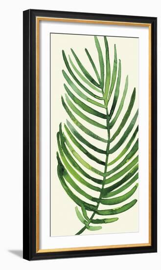 Tropical Palm Leaf IV-Kim Johnson-Framed Art Print