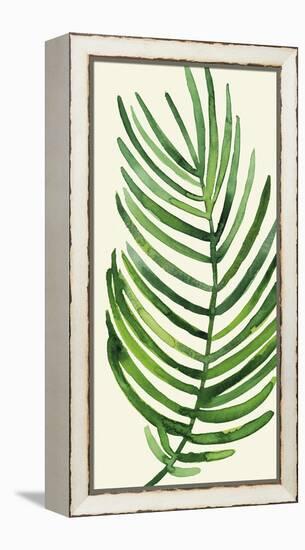 Tropical Palm Leaf IV-Kim Colthurst Johnson-Framed Stretched Canvas