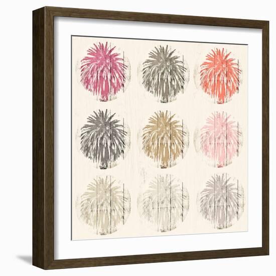 Tropical Palm Tree Collection-Dan Meneely-Framed Photographic Print