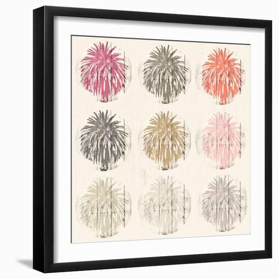 Tropical Palm Tree Collection-Dan Meneely-Framed Photographic Print