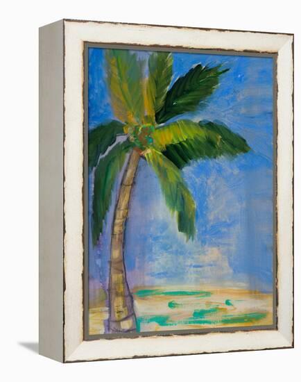 Tropical Palms II-Robin Maria-Framed Stretched Canvas