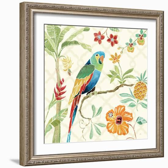 Tropical Paradise I-Daphne Brissonnet-Framed Art Print