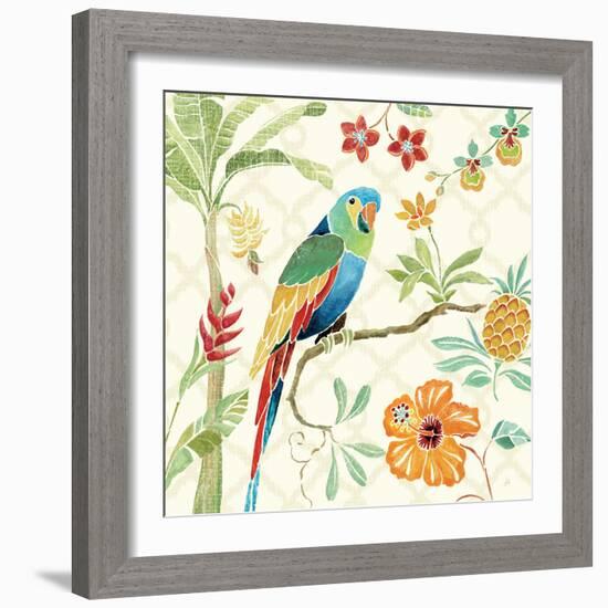 Tropical Paradise I-Daphne Brissonnet-Framed Art Print