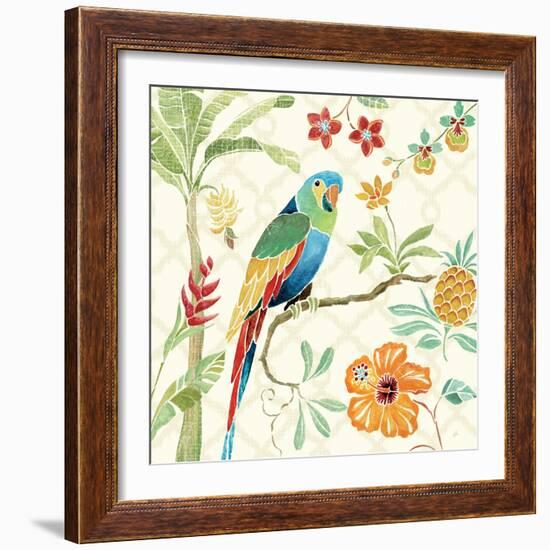 Tropical Paradise I-Daphne Brissonnet-Framed Art Print