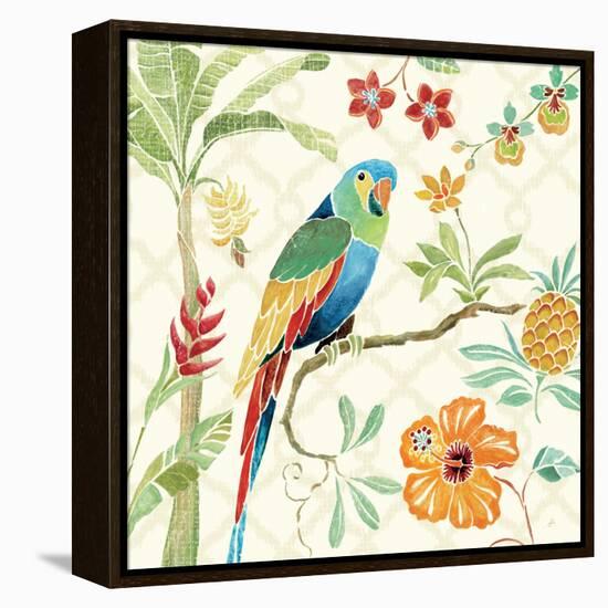 Tropical Paradise I-Daphne Brissonnet-Framed Stretched Canvas