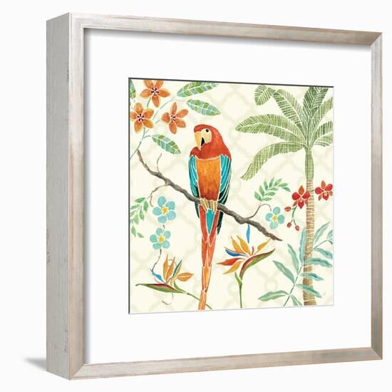 Tropical Paradise II-Daphne Brissonnet-Framed Art Print