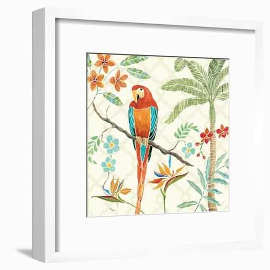 Tropical Paradise II-Daphne Brissonnet-Framed Art Print