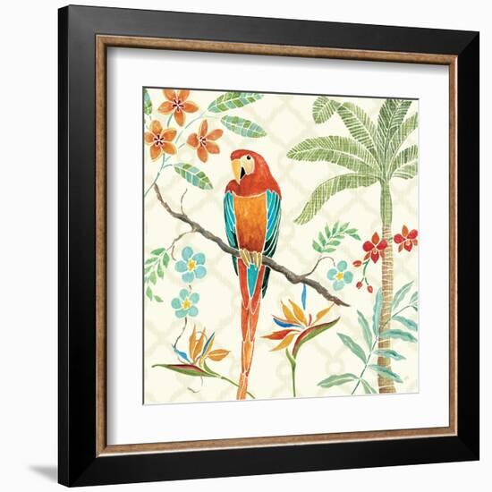 Tropical Paradise II-Daphne Brissonnet-Framed Art Print