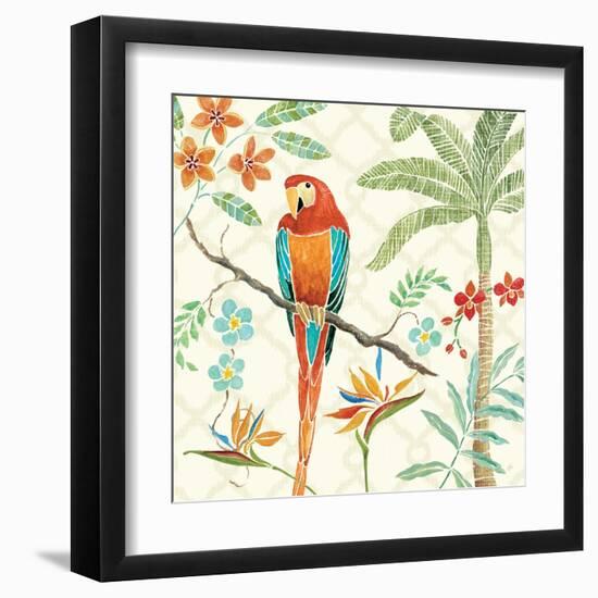 Tropical Paradise II-Daphne Brissonnet-Framed Art Print