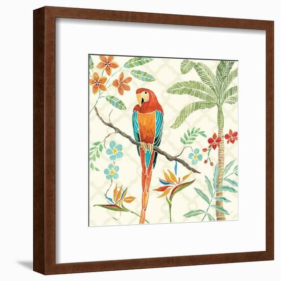 Tropical Paradise II-Daphne Brissonnet-Framed Art Print