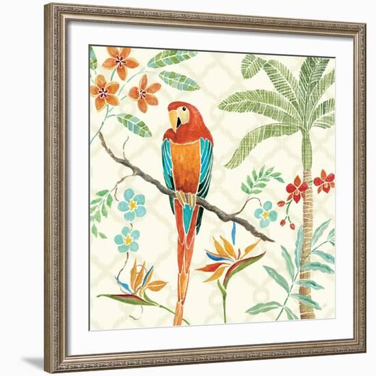 Tropical Paradise II-Daphne Brissonnet-Framed Premium Giclee Print