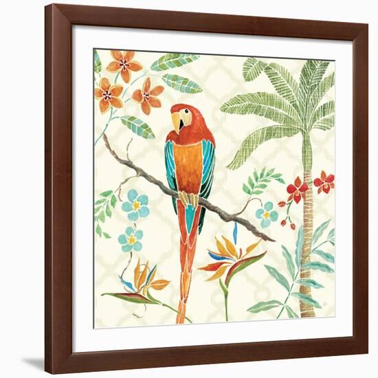 Tropical Paradise II-Daphne Brissonnet-Framed Premium Giclee Print