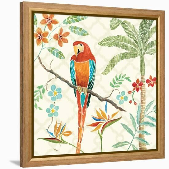 Tropical Paradise II-Daphne Brissonnet-Framed Stretched Canvas