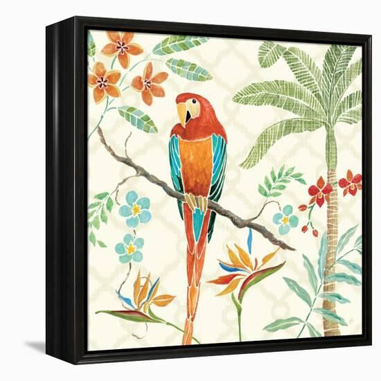 Tropical Paradise II-Daphne Brissonnet-Framed Stretched Canvas