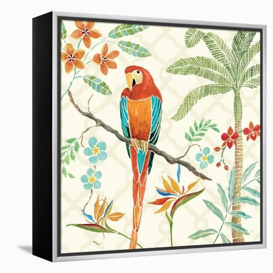 Tropical Paradise II-Daphne Brissonnet-Framed Stretched Canvas