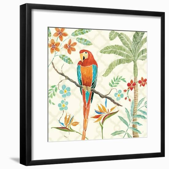 Tropical Paradise II-Daphne Brissonnet-Framed Art Print