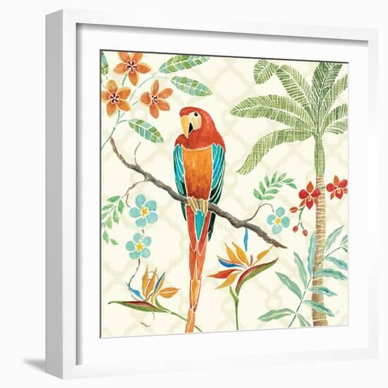 Tropical Paradise II-Daphne Brissonnet-Framed Art Print