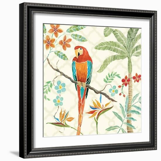 Tropical Paradise II-Daphne Brissonnet-Framed Art Print