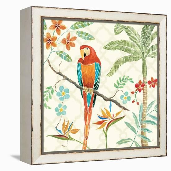 Tropical Paradise II-Daphne Brissonnet-Framed Stretched Canvas