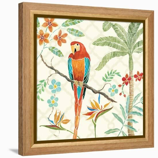 Tropical Paradise II-Daphne Brissonnet-Framed Stretched Canvas