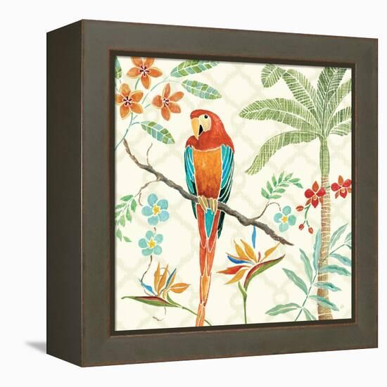 Tropical Paradise II-Daphne Brissonnet-Framed Stretched Canvas