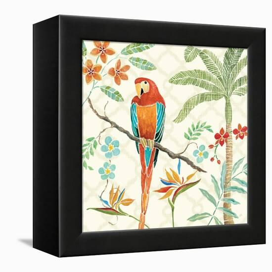 Tropical Paradise II-Daphne Brissonnet-Framed Stretched Canvas