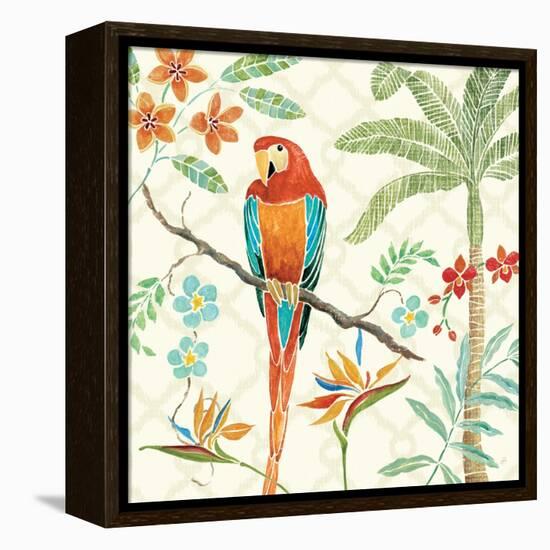 Tropical Paradise II-Daphne Brissonnet-Framed Stretched Canvas